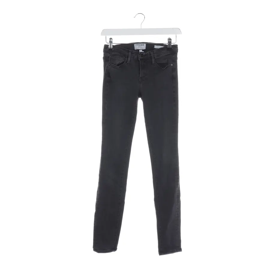 Jeans Slim Fit W25 Schwarz