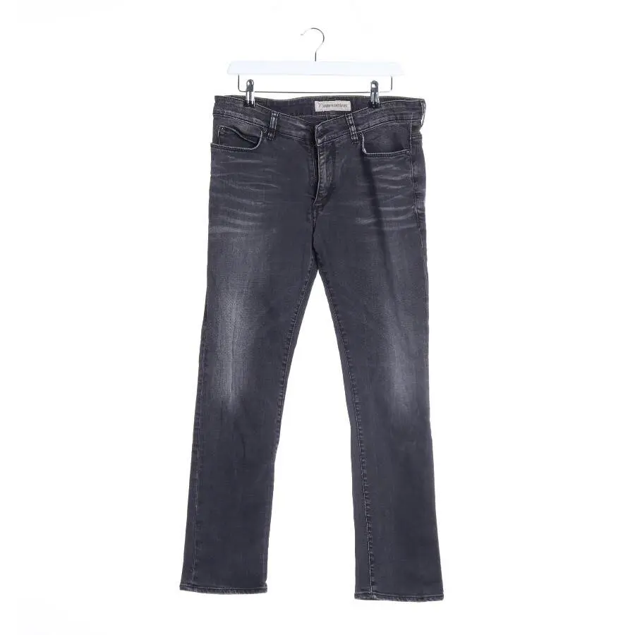 Jeans Straight Fit W33 Grau